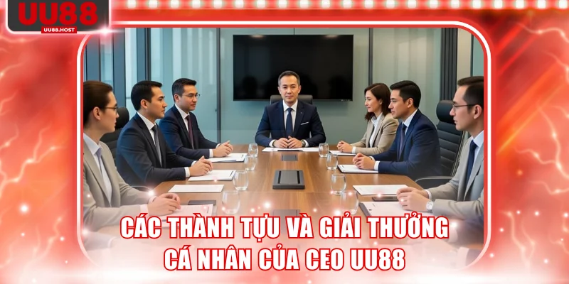 Các thành tựu và giải thưởng cá nhân của nhà điều hành UU88