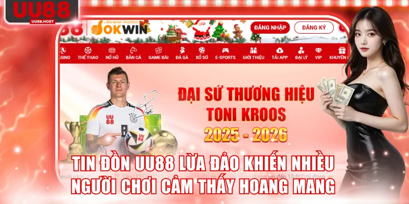 Tin đồn UU88 lừa đảo khiến nhiều người chơi cảm thấy hoang mang