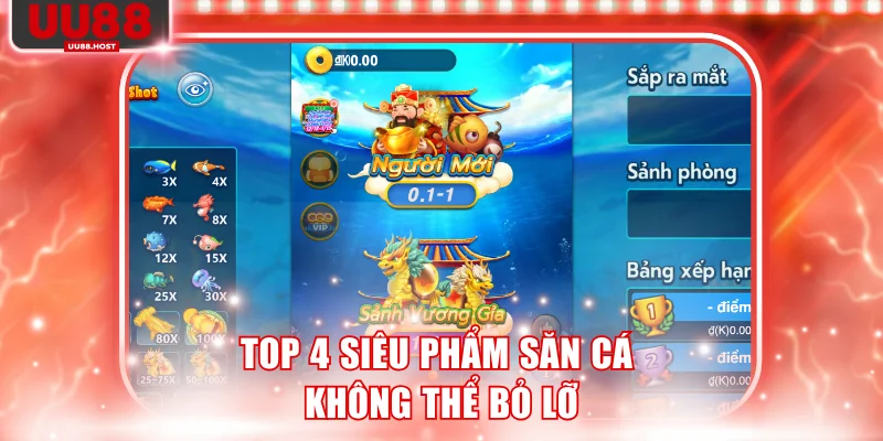 Top 4 siêu phẩm săn cá không thể bỏ lỡ