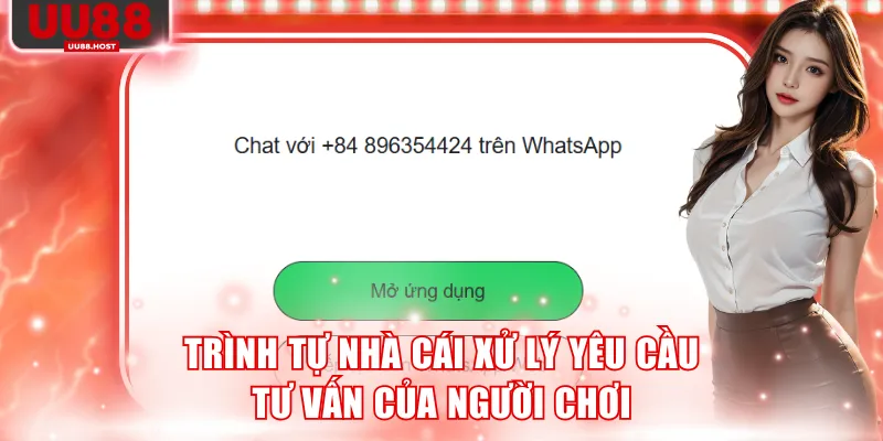 Trình tự nhà cái xử lý yêu cầu tư vấn của người chơi